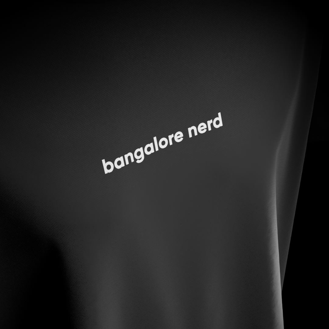 Bangalore nerd: T-shirt for Builders
